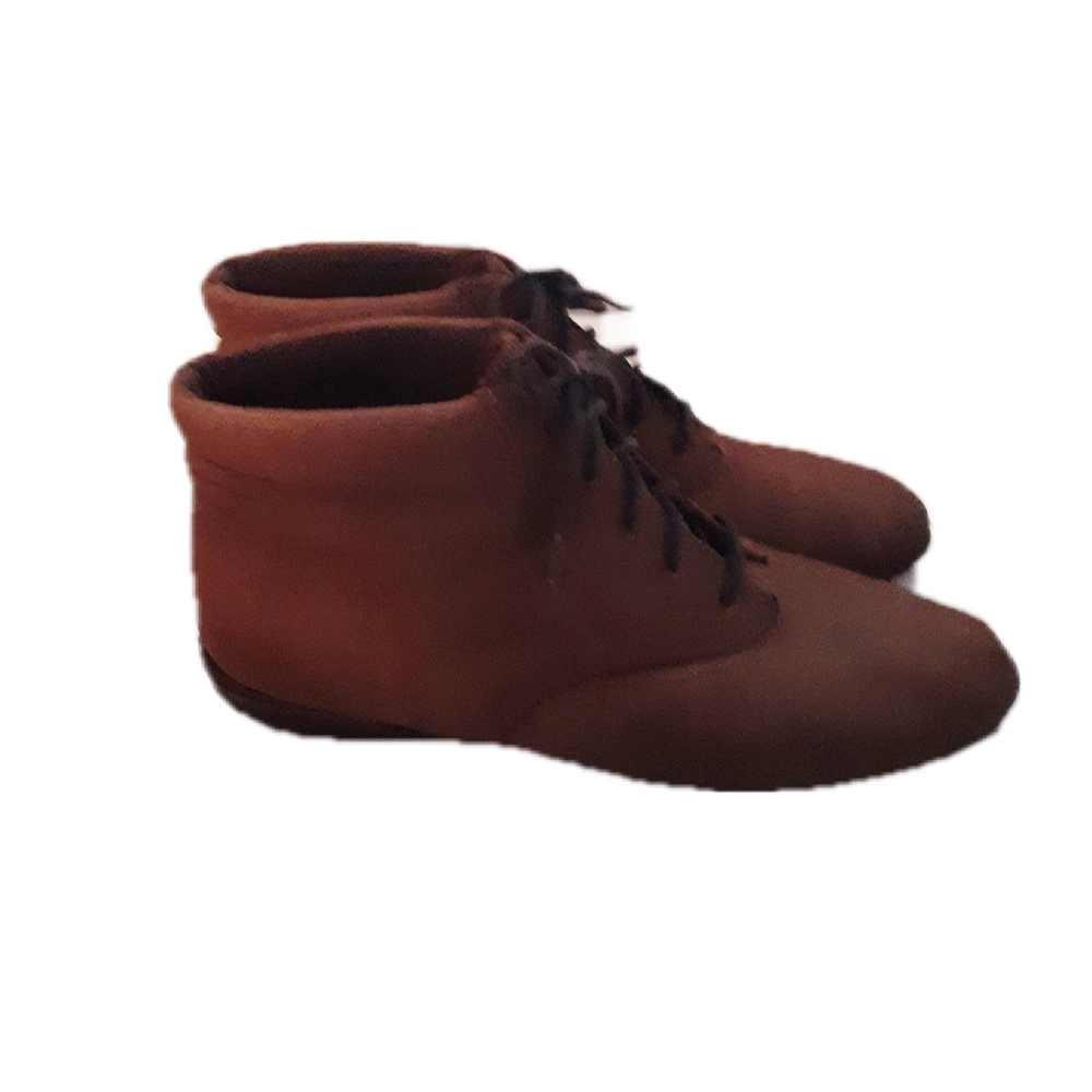 Vintage 80s' Easy Spirit  Bebop Leather Suede Brown Booties Excellent condition